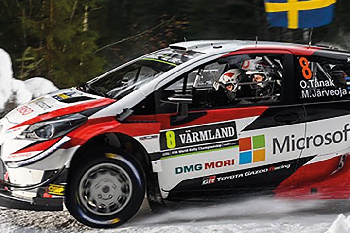 IXO 1-18 Tanak and Meeke 2019 Toyota Yaris WRC diecast model car